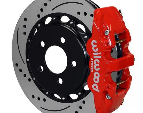 Wilwood Brakes AERO4 Big Brake Rear Brake Kit For OE Parking Brake 140-11119-DR