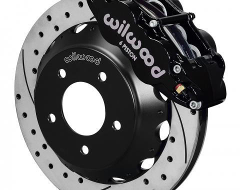 Wilwood Brakes 1985-1987 Chevrolet Corvette Forged Narrow Superlite 6R Big Brake Front Brake Kit (Hat) 140-11919-D