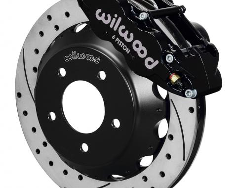 Wilwood Brakes 1985-1987 Chevrolet Corvette Forged Narrow Superlite 6R Big Brake Front Brake Kit (Hat) 140-11918-D