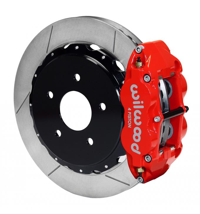 Wilwood Brakes Forged Narrow Superlite 4R Big Brake Rear Brake Kit For OE Parking Brake 140-9119-R