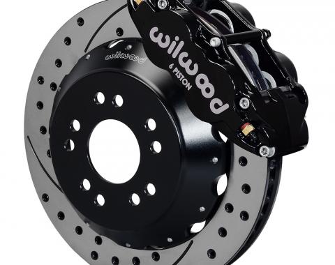 Wilwood Brakes 1965-1982 Chevrolet Corvette Forged Narrow Superlite 6R Big Brake Front Brake Kit (Hat) 140-10616-D