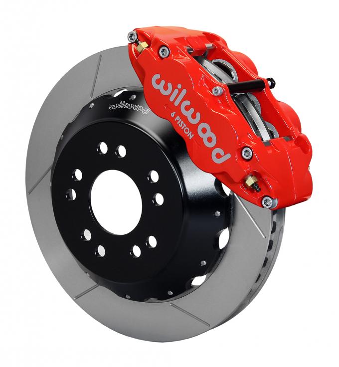 Wilwood Brakes 1965-1982 Chevrolet Corvette Forged Narrow Superlite 6R Big Brake Front Brake Kit (Hat) 140-10617-R