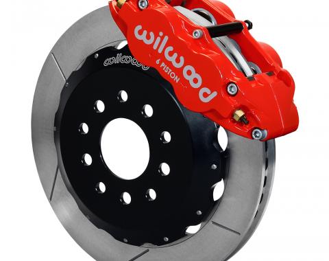 Wilwood Brakes 1988-1996 Chevrolet Corvette Forged Narrow Superlite 6R Big Brake Front Brake Kit (Hat) 140-8337-R