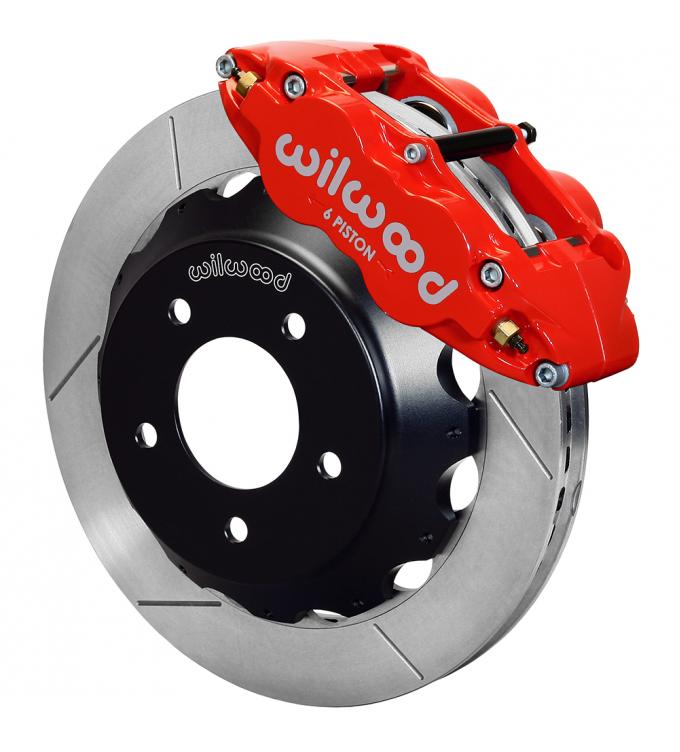 Wilwood Brakes 1985-1987 Chevrolet Corvette Forged Narrow Superlite 6R Big Brake Front Brake Kit (Hat) 140-11918-R