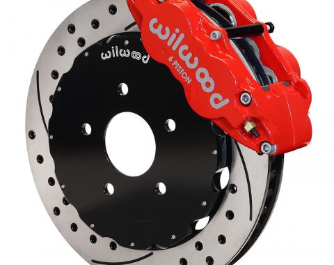 Wilwood Brakes Forged Narrow Superlite 6R Big Brake Front Brake Kit (Hat) 140-8922-DR