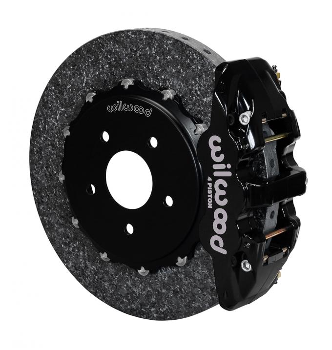 Wilwood Brakes AERO4 WCCB Carbon-Ceramic Big Brake Rear OE Parking Brake Kit 140-13161-CSIC