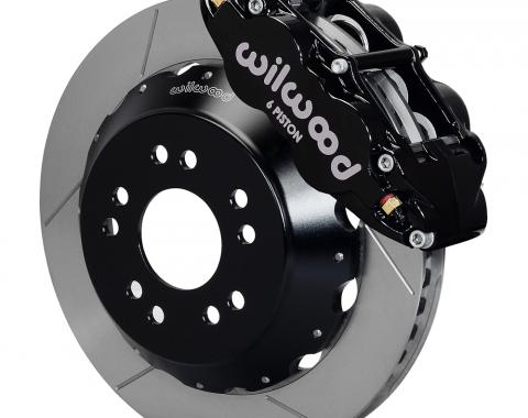 Wilwood Brakes 1965-1982 Chevrolet Corvette Forged Narrow Superlite 6R Big Brake Front Brake Kit (Hat) 140-10616