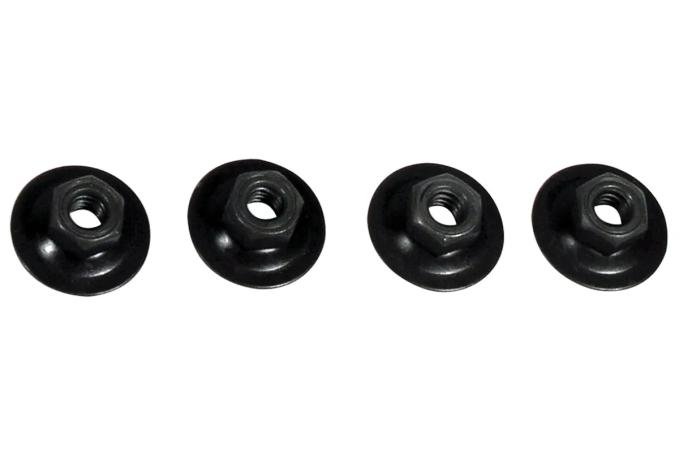 Redline Restomotive® 1968-1982 Chevrolet Corvette 4 Piece Sport Mirror Mounting Nuts