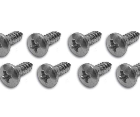 Corvette Console Screw Set, 8 Piece, 1964-1967