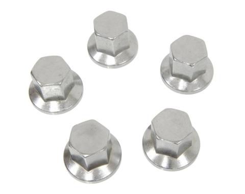 Redline Restomotive® 1976-1982 Chevrolet Corvette 5 Piece Aluminum Wheel Lug Nut Set