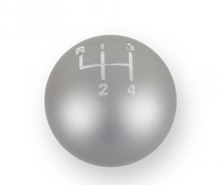 Hurst Billet Shift Knob, 4-Speed Pattern, Matte Grey 163403HST