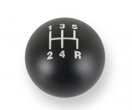 Hurst Billet Shift Knob, 5-Speed Pattern, Matte Black 163500HST