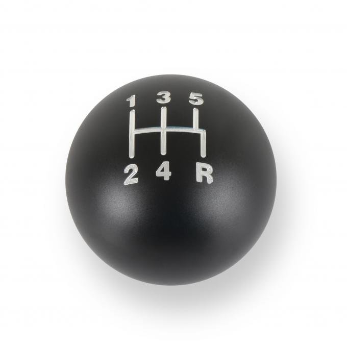 Hurst Billet Shift Knob, 5-Speed Pattern, Matte Black 163500HST