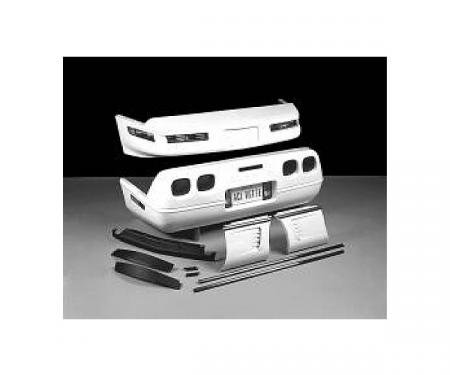 Corvette Style Body Upgrade Kit, Square Lights (ACI), 1984-1990