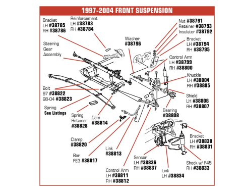 Corvette Stabilizer Bar, with Fe3 Sport Susp, 1997-1999