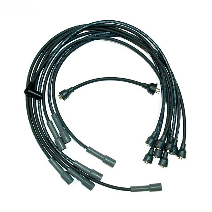 Corvette Spark Plug Wires, 454 without Radio (72E), 1972