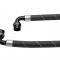 90-95 ZR1 Engine Oil Cooler Hoses, Black Braided