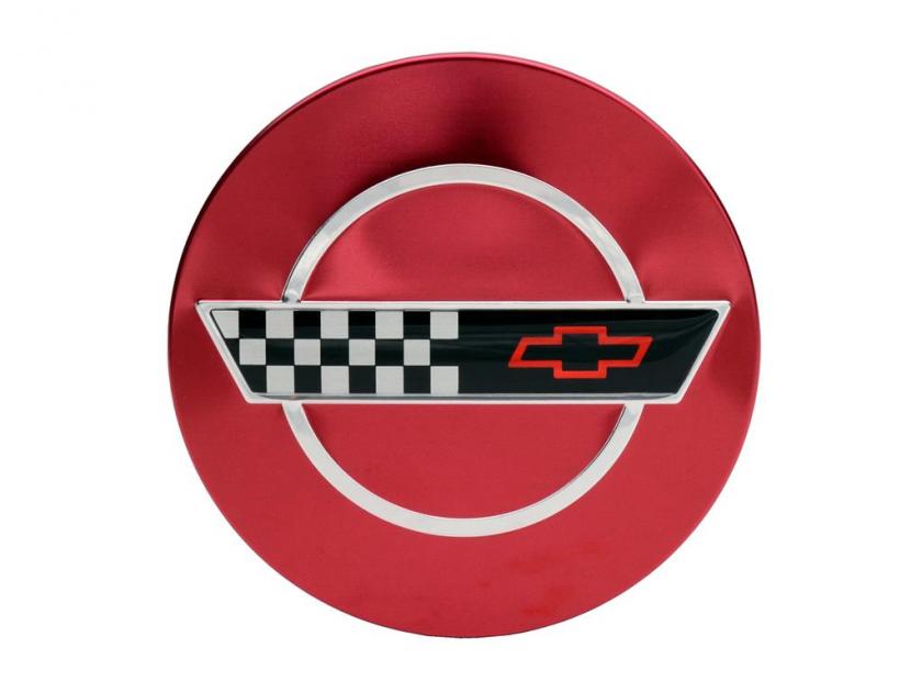 93 Wheel Center Cap - 40th Anniversary With Emblem | Corvette Depot