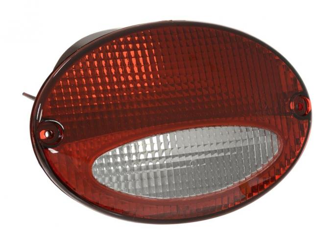 97-04 European Tail Lamp - Red And Clear - Left