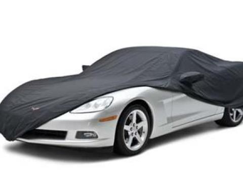 10-13 Car Cover Black Stormproof Grand Sport Coupe C6 Embroidered Logo