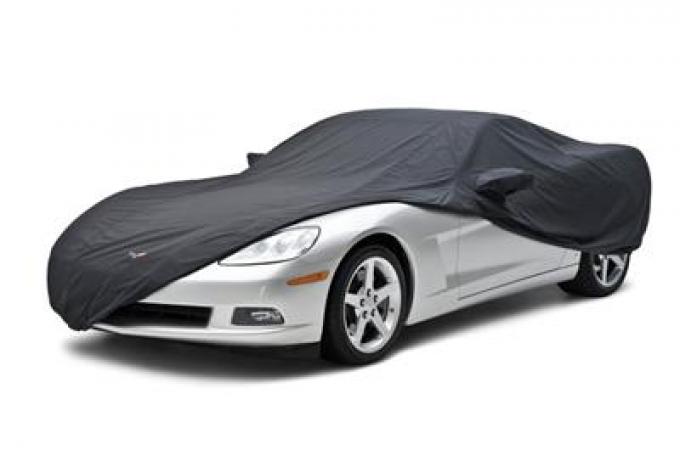 05-13 Car Cover Stormproof Black With Embroidered Emblem Except Z06 ZR1