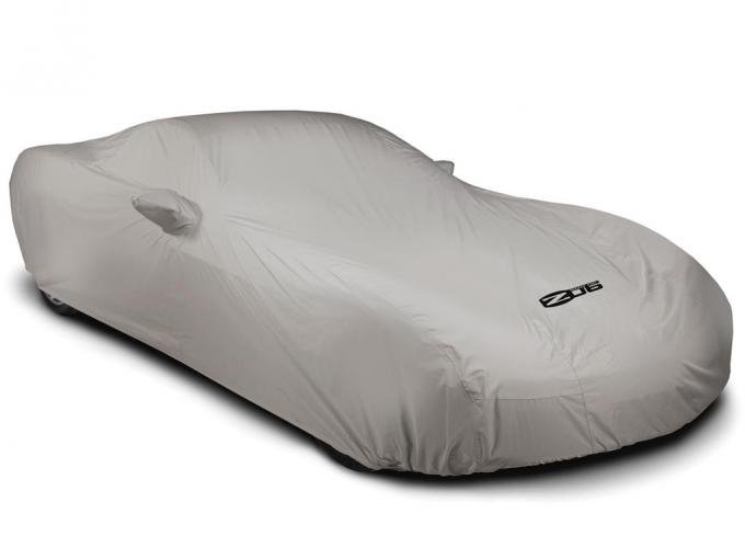 05-13 Z06 Car Cover Stormproof Gray With Z06 Embroidered Emblem