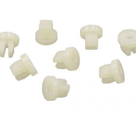 63-82 Rocker Moulding Lower Mounting Nuts - Plastic (Set of 8)