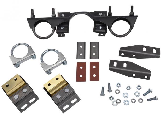 1963 2" Exhaust Hangers and Bracket Kit