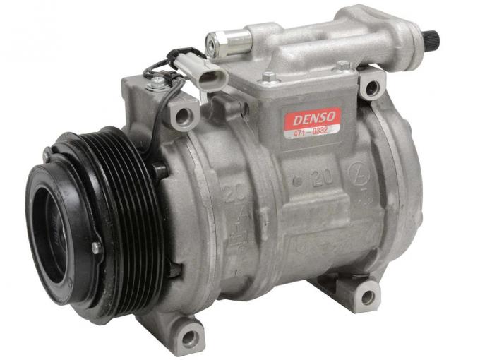 88-91 Air Conditioning Compressor New With Clutch R12 Except ZR1