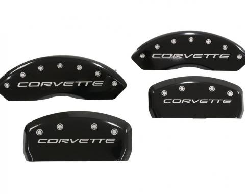 97-04 Brake Caliper Covers - MGp Aluminum Black Powder Coated