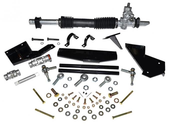 63-66 Steeroids Manual Rack And Pinion Steering Conversion