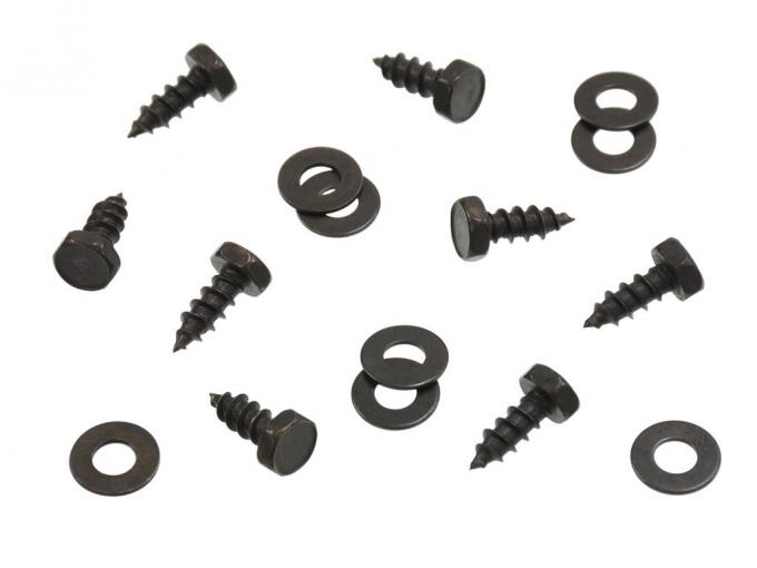 63-67 Air Conditioning Duct Screws with Washers 16 Pieces