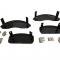 97-04 Brake Caliper Covers - MGp Aluminum Black Powder Coated