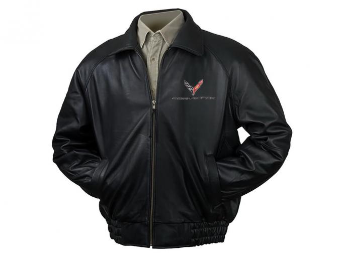 C8 Corvette Lambskin Leather Jacket