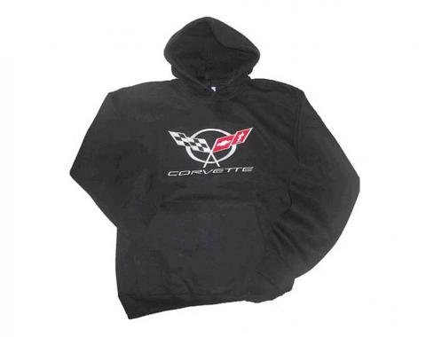 Hoodie/Hooded Sweatshirt With C5 Logo Black