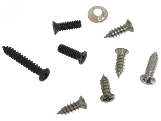 68-76 Center Gauge Console Screws