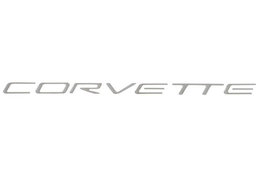 97-04 Front Corvette Polyurethane Letters / Emblem | Corvette Depot