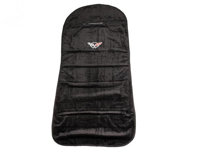 97-04 Seat Armour / Saver Black With C5 Logo