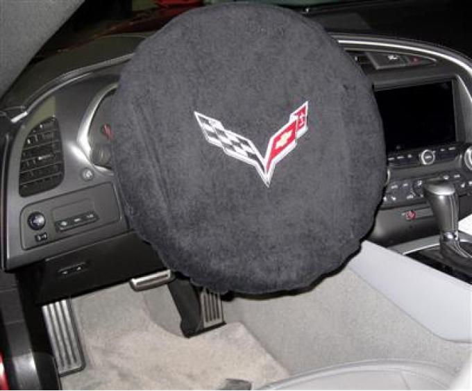 2014-2019 Steering Wheel Cover / Armour With C7 Logo