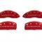 05-13 Red Brake Caliper Covers - MGP - Except GrandSport/ Z06 / ZR1