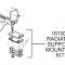 53-62 Radiator Core Support Lower Mounting Kit to Frame