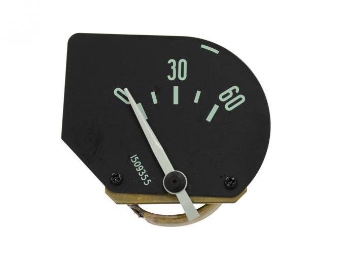 61-62 Oil Pressure Gauge - Green Letter - New