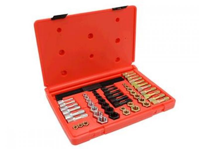 Tap And Die Rethreading Set- Sae / Uss / Metric - 53 Pieces