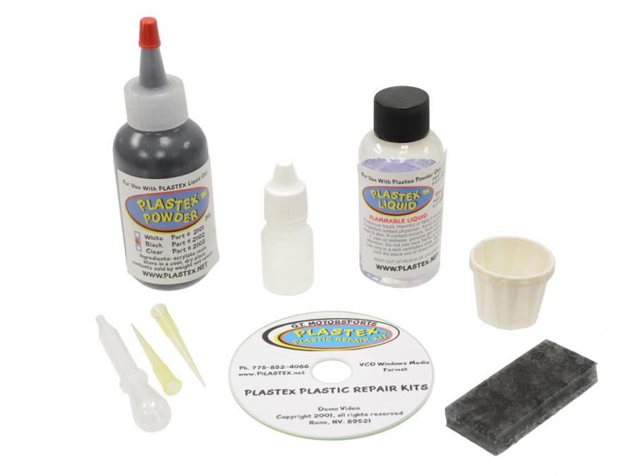 Plastex - Plastic Repair Kit - Black | Corvette Depot