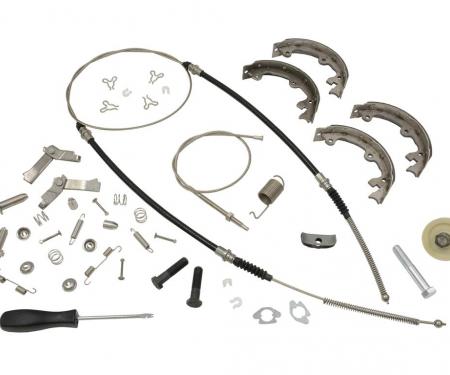 67-82 Parking / Emergency Brake Rebuild Set Stainless Steel