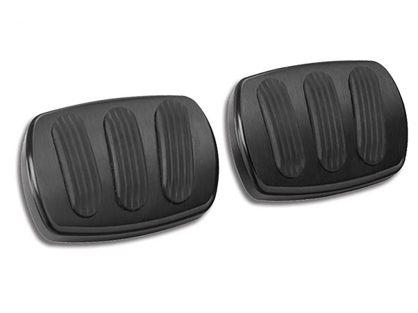 1958-1962 Black Billet / Rubber Clutch & Brake Pedal Pads | Corvette Depot