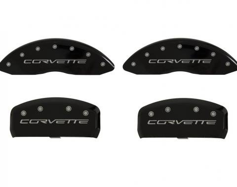 05-13 Black Brake Caliper Covers - MGP - Except GrandSport/ Z06 / ZR1