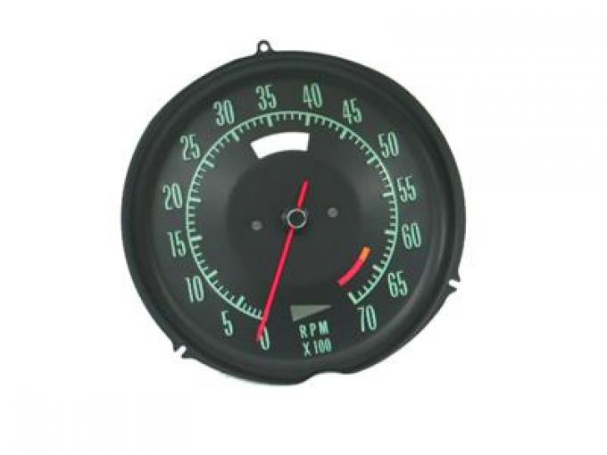 68 Tach / Tachometer - 6500 Redline