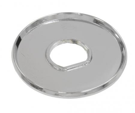 59-60 Radio Indicator Backplate Bezel - Chrome