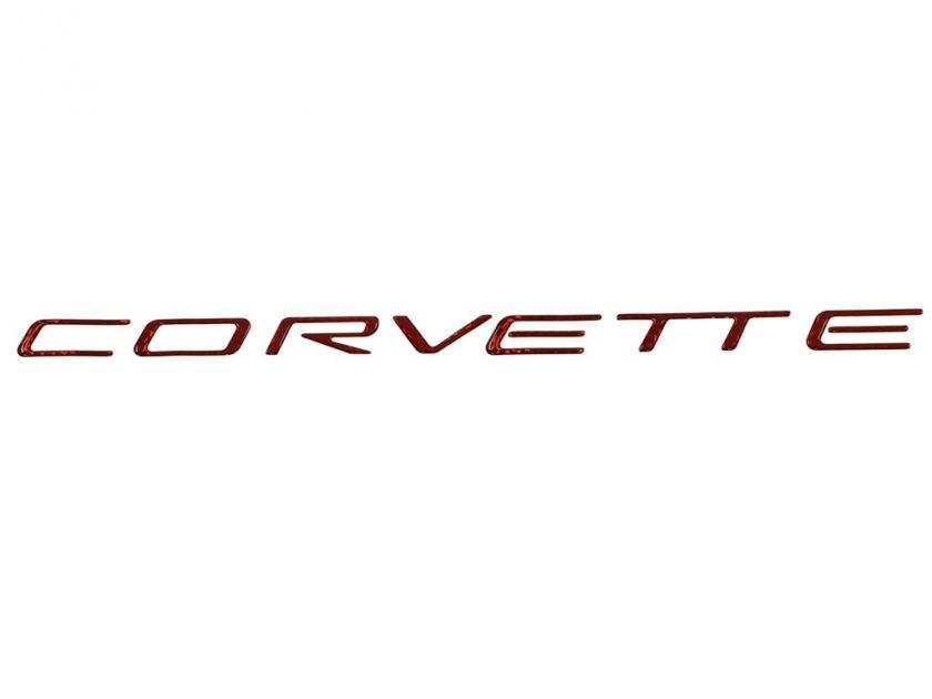 97-04 Rear Corvette Polyurethane Lettering Kit | Corvette Depot